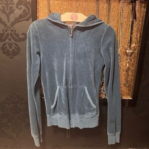 Vintage Juicy Couture Blue Hoodie